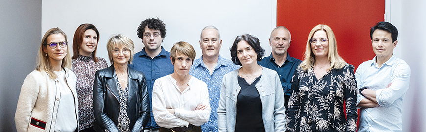 L'équipe du Centre de pathologie Émile Gallé Groupe