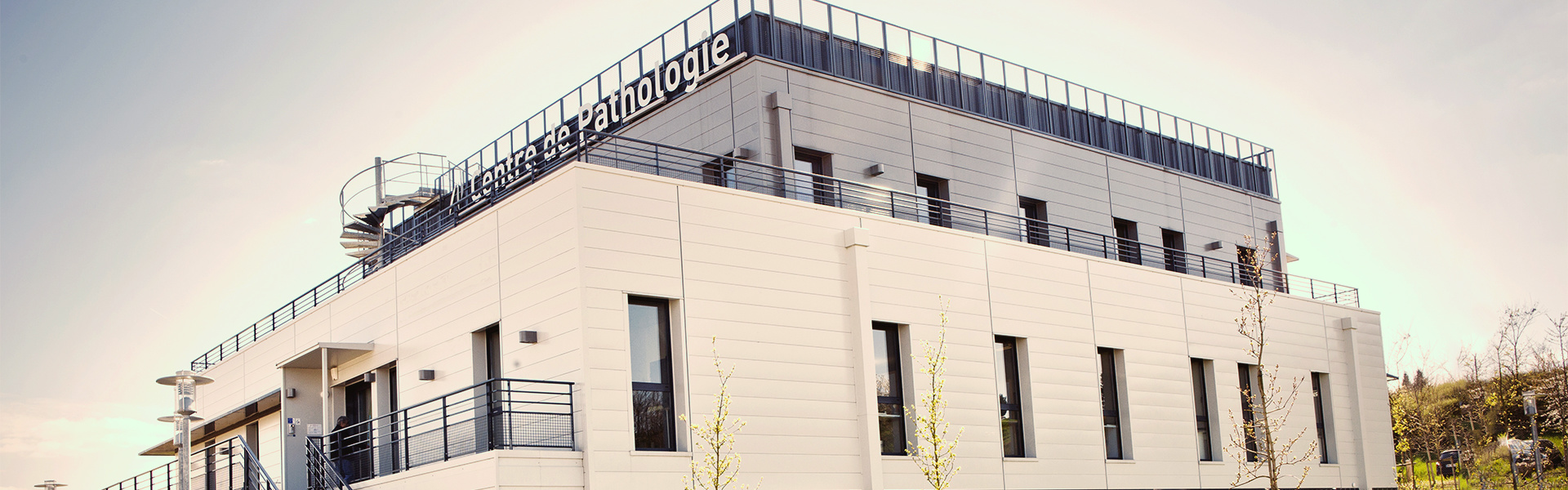 Vue extérieure du Centre de Pathologie